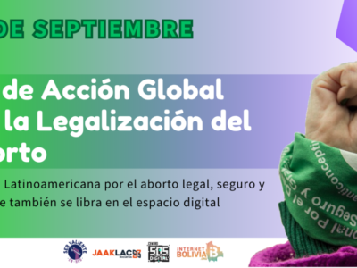 La lucha Latinoamericana por el aborto legal, seguro y accesible también se libra en el espacio digital